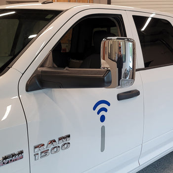 2013-2018 Ram Truck Power Folding Mirrors Package