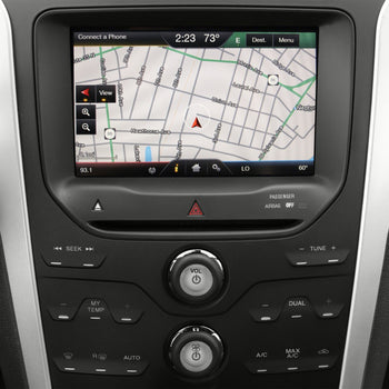 2011-2016 Ford Explorer 4" to 8" MyFord Touch Sync 2 GPS Navigation Upgrade - Infotainment.com