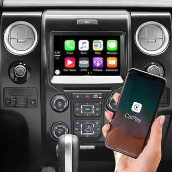 2013-2014 Ford F-150 4" to 8" Sync 3 Touchscreen Upgrade - Infotainment.com
