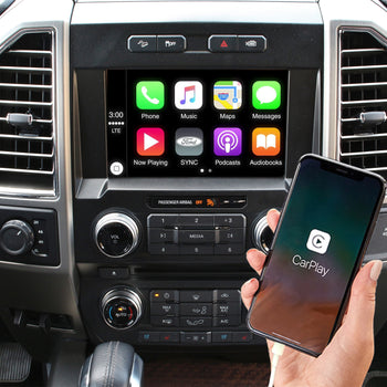 2015-2017 Ford F-150 4" to 8" Sync 3 Touchscreen Upgrade - Infotainment.com