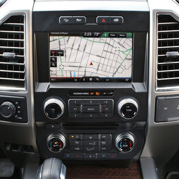 2015 Ford F-150 4" to 8" MyFord Touch Sync 2 GPS Navigation Upgrade - Infotainment.com