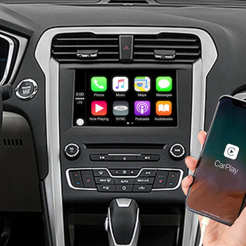2013-2019 Ford Fusion 4" to 8" Sync 3 Touchscreen Upgrade - Infotainment.com