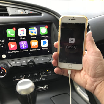 2014-2015 Chevrolet Corvette MyLink® Apple CarPlay and Android Auto Upgrade - Infotainment.com