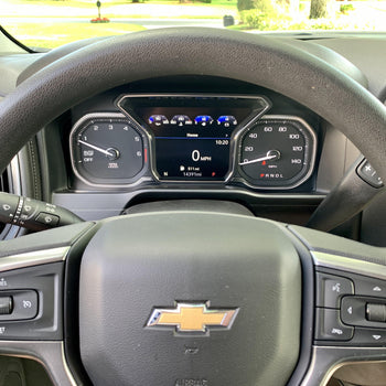 2019-2021 GM Silverado or Sierra Truck Speedometer EVIC Instrument Panel Cluster - Infotainment.com