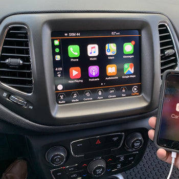 2017-2021 Jeep Compass GPS Navigation Radio Uconnect UAQ 4C NAV Upgrade