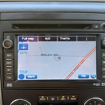 2007-2009 Chevrolet Suburban Factory GPS Navigation Radio - Infotainment.com
