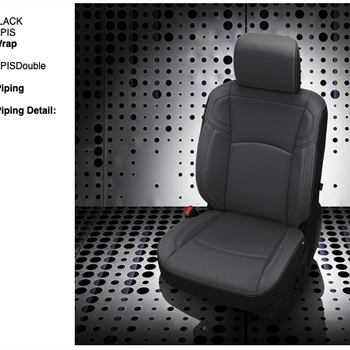 2019-2021 Ram 2500 3500 Heavy Duty Katzkin® Leather Seating Upgrade - Infotainment.com