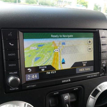 2011-2018 Jeep Wrangler GPS Garmin Navigation RHB 430N Radio - Infotainment.com