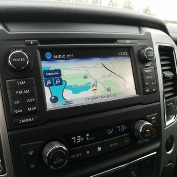 2016-2018 Nissan Titan NissanConnect® GPS Navigation Radio