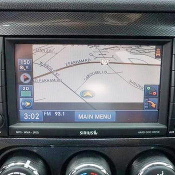 2008-2010 Dodge Challenger GPS Navigation RER 730N Radio - Infotainment.com