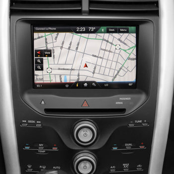 2011-2015 Ford Edge 4" to 8" MyFord Touch Sync 2 GPS Navigation Upgrade