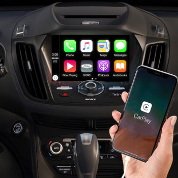 2013-2015 Ford Escape MyFord Touch Sync 2 to Sync 3 with Apple CarPlay and Android Auto Upgrade