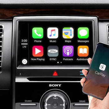2013-2015 Ford Flex MyFord Touch Sync 2 to Sync 3 with Apple CarPlay and Android Auto Upgrade - Infotainment.com