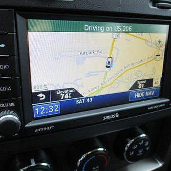 2011-2012 Jeep Liberty GPS Garmin Navigation RHB 430N Radio - Infotainment.com