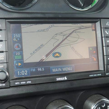 2009-2010 Jeep Patriot GPS Navigation RER 730N Radio - Infotainment.com