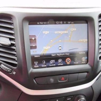 2014-2018 Jeep Cherokee GPS UConnect Navigation 8.4AN RA4 Radio Upgrade
