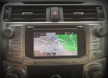 Repair Service - Toyota 4Runner Entune Premium Touch Screen - Infotainment.com