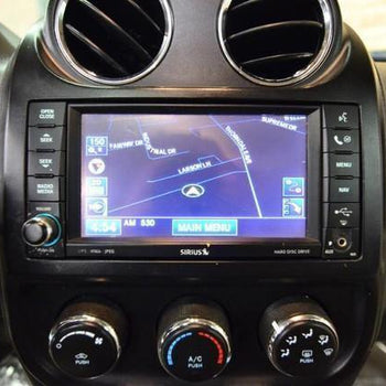 2009-2010 Jeep Compass GPS Navigation RER 730N Radio - Infotainment.com