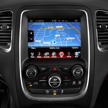 2014-2017 Dodge Durango GPS Navigation 8.4AN RA4 Radio Upgrade