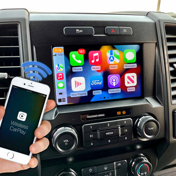 2019-2020 Ford F-150 4" to 8" Sync 4 Touchscreen Upgrade with Wireless Apple CarPlay™ & Android Auto™