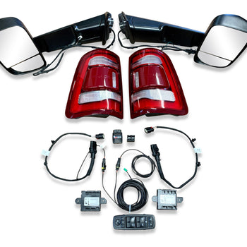 2019-2021 Ram 2500 3500 Heavy Duty Factory OEM Blind Spot Monitoring Kit - Infotainment.com