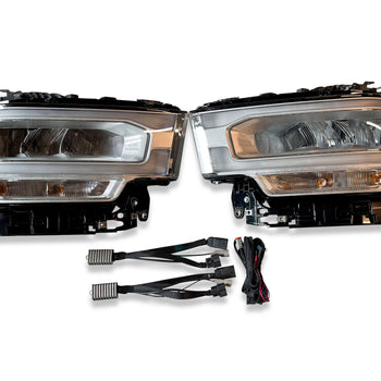 2019-2022 Ram Heavy Duty Truck OEM Factory LED Headlight Upgrade Kit