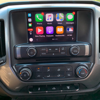 2014-2016 Chevrolet Silverado MyLink® Apple CarPlay and Android Auto Upgrade
