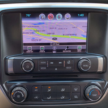2014-2015 Chevrolet Silverado MyLink® IO6 GPS Navigation Radio Upgrade - Infotainment.com