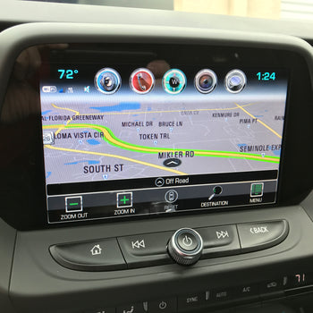 2016-2018 Chevrolet Camaro MyLink® IO6 GPS Navigation Radio Upgrade