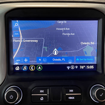 2019-2020 Silverado & Sierra IOU GPS Navigation with Wireless Apple CarPlay & Android Auto Upgrade