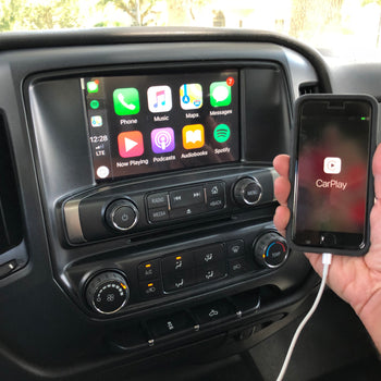 2014-2016 GMC Sierra IntelliLink® Apple CarPlay and Android Auto Upgrade