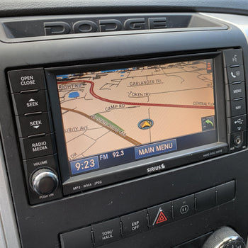 2010 Dodge Ram 2500 3500 GPS Navigation RER 730N Radio - Infotainment.com