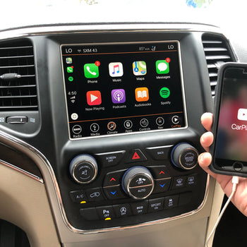 2014-2021 Jeep Grand Cherokee GPS Navigation 8.4 4C NAV UAQ Radio with Apple CarPlay & Android Auto