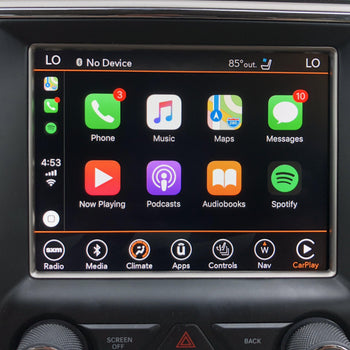Uconnect UGQ EU European GPS Navigation Radio with Apple CarPlay and Android Auto - Infotainment.com