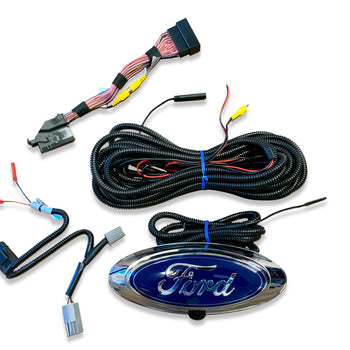 Ford Sync 2 Truck Tailgate Logo Backup Camera Kit