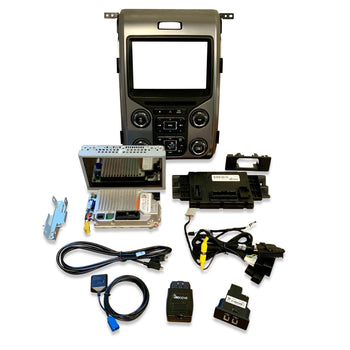 2013-2014 Ford F-150 4" to 8" Sync 3 Touchscreen Upgrade - Infotainment.com