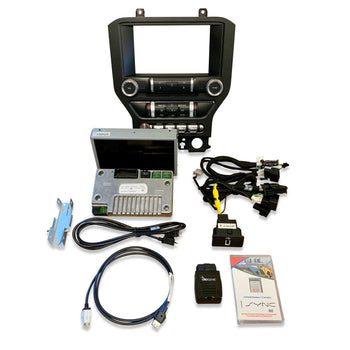2015 Ford Mustang 4" to 8" MyFord Touch Sync 2 GPS Navigation Upgrade - Infotainment.com