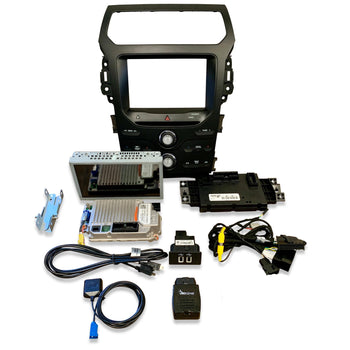 2011-2019 Ford Explorer 4" to 8" Sync 3 Touchscreen Upgrade - Infotainment.com