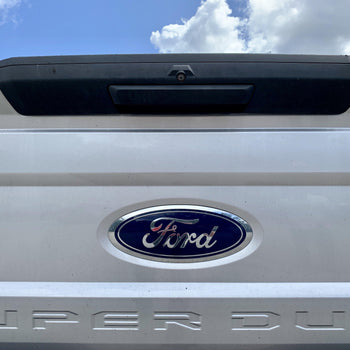 17-19 Ford F-250 F-350 SuperDuty Tailgate Handle Backup Camera Kit - Infotainment.com