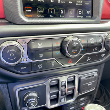 2018-2023 Jeep Wrangler & Gladiator HVAC Climate Control Kit
