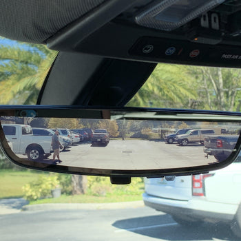 2019-2021 Silverado or Sierra Factory OEM Backup Rear Camera LCD Mirror - Infotainment.com