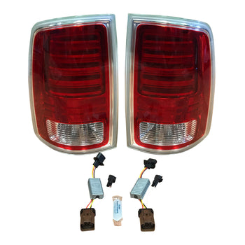 13-18 Ram Truck Factory LED TailLight Upgrade Kit - Infotainment.com