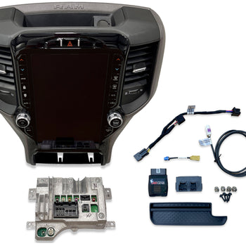 2019-2022 RAM 1500 UAX Uconnect 4C NAV with 12-inch Touchscreen including Apple CarPlay & Android Auto Upgrade