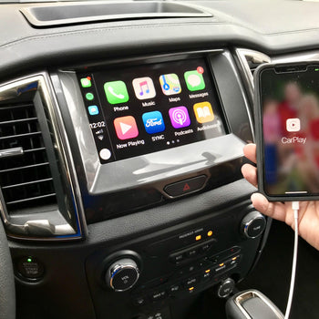 2019-2020 Ford Ranger 4" to 8" Sync 3 Touchscreen Upgrade - Infotainment.com