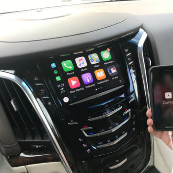2015 Cadillac Escalade Cue® Apple CarPlay and Android Auto Upgrade - Infotainment.com