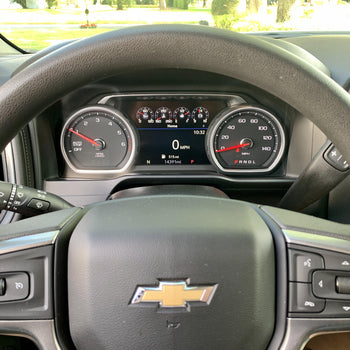 2019-2021 GM Silverado or Sierra Truck Speedometer EVIC Instrument Panel Cluster - Infotainment.com