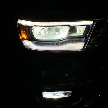 2019-2021 Ram 1500 Truck OEM Factory LED Fog Light Upgrade Kit - Infotainment.com