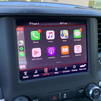 2019-2021 RAM Truck UAM Radio Uconnect 4 with 8.4-Inch Display including Apple CarPlay & Android Auto Upgrade - Infotainment.com