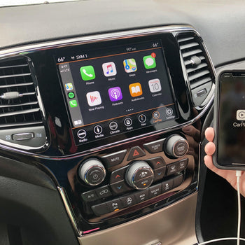 2016-2021 Jeep Grand Cherokee Uconnect 4C NAV with 8.4-Inch Display UAV Radio with Apple CarPlay & Android Auto - Infotainment.com