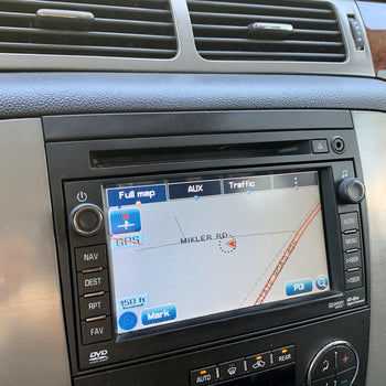 2010-2013 Chevrolet Silverado 1500 Factory GPS Navigation Radio - Infotainment.com